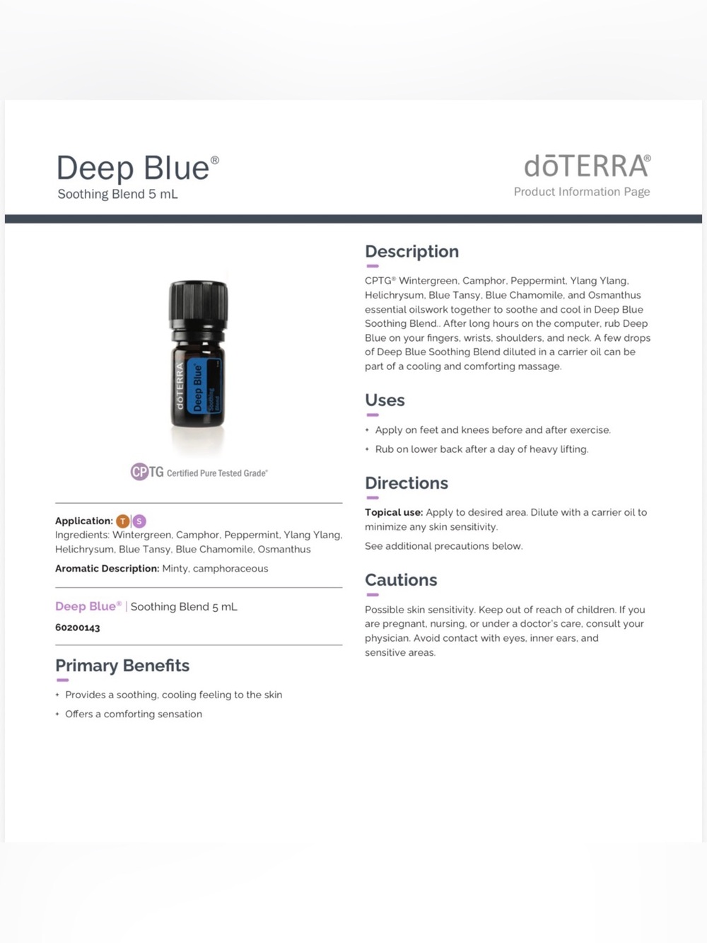 DoTERRA On Guard, deep blue, breathe, lavender ✨✨✨✨ - Picture 8 of 12